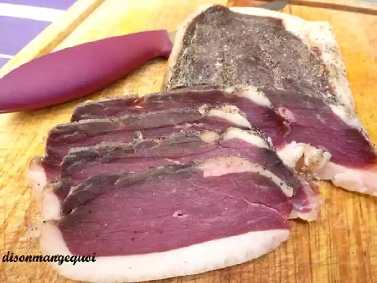 Magret de canard séché maison