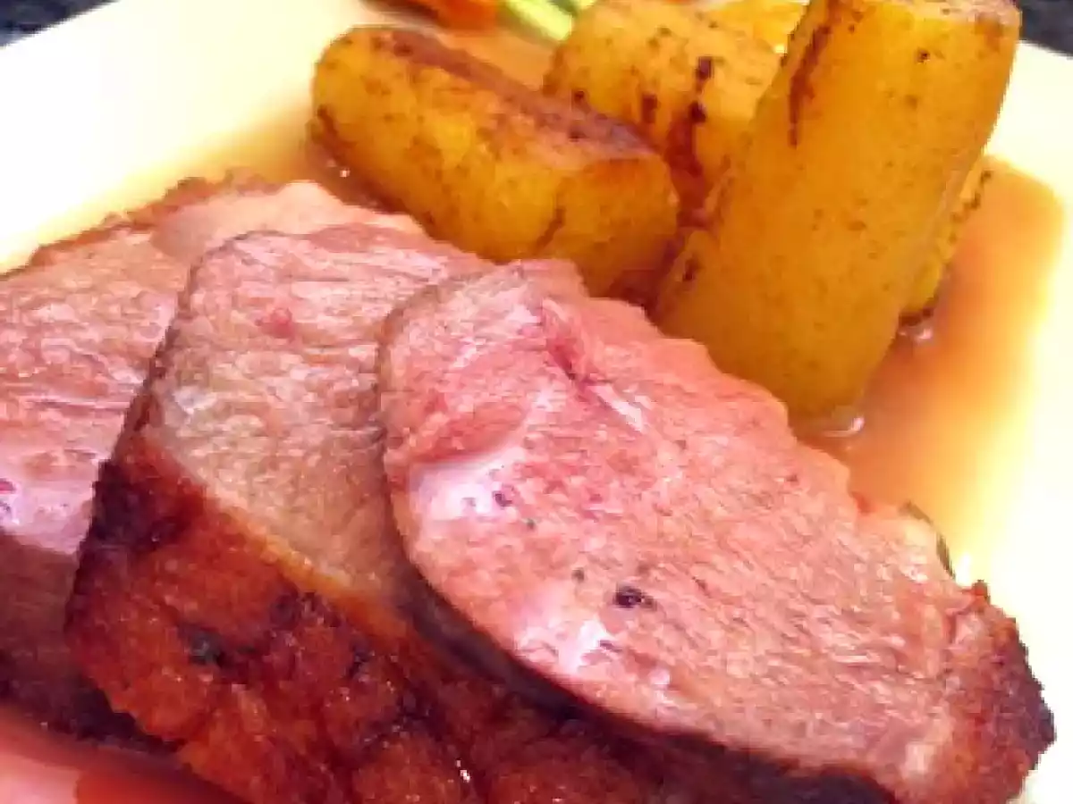 Magret grillé, navet à la gentiane et purée de kumquats - photo 6