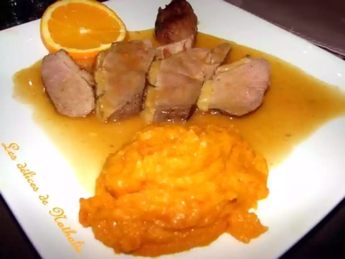 Magrets de canard à l'orange
