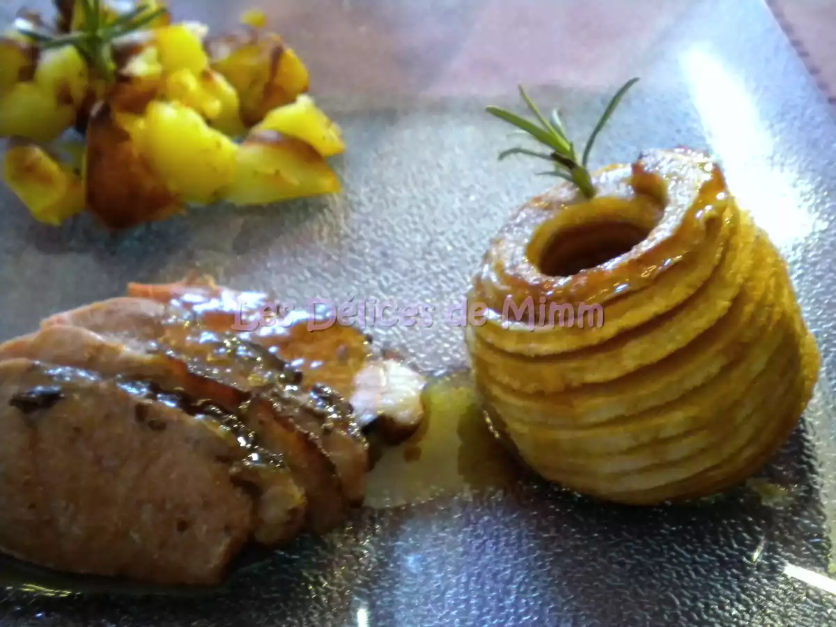 Magrets de canard au caramel de pommes et figues - photo 3