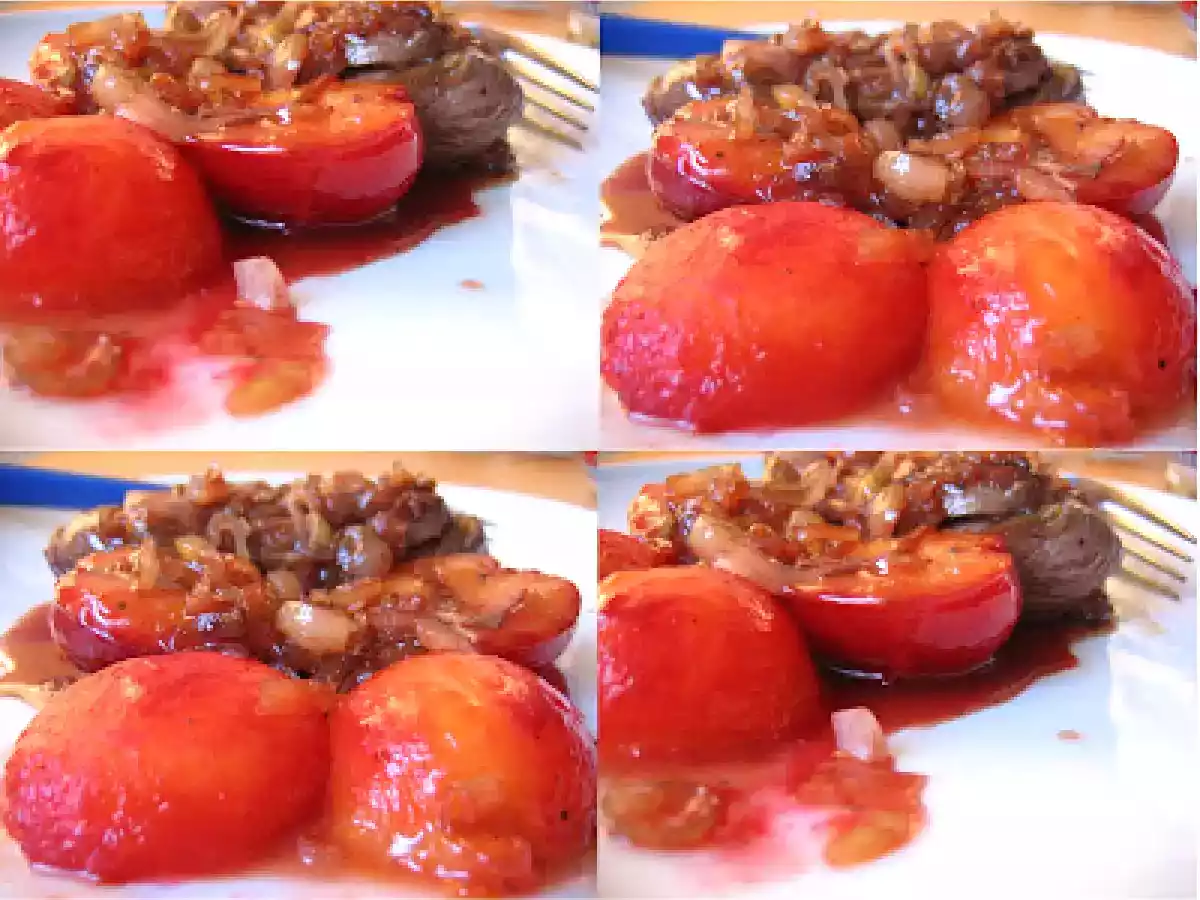 Magrets de canard au miel & ses prunes rôties - photo 2