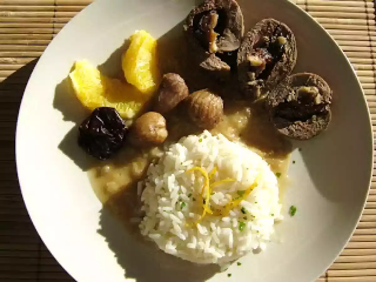 Magrets de Canard aux Marrons Sauce à l'orange