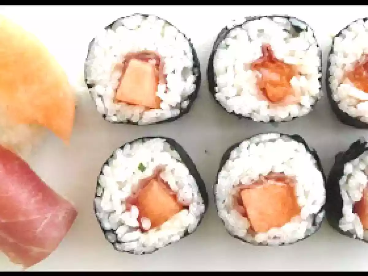 Maki & Sushi de Jambon-Melon.