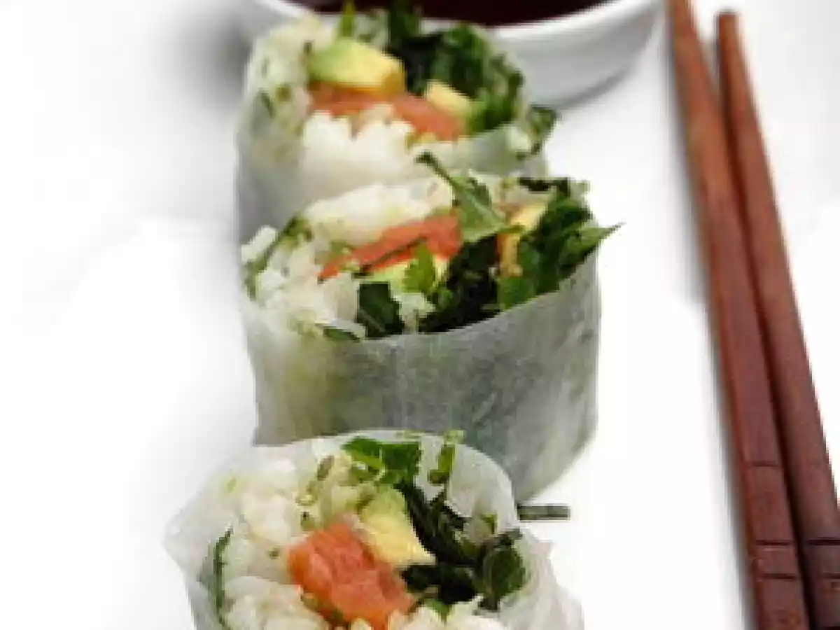 Makis de rouleaux de printemps...