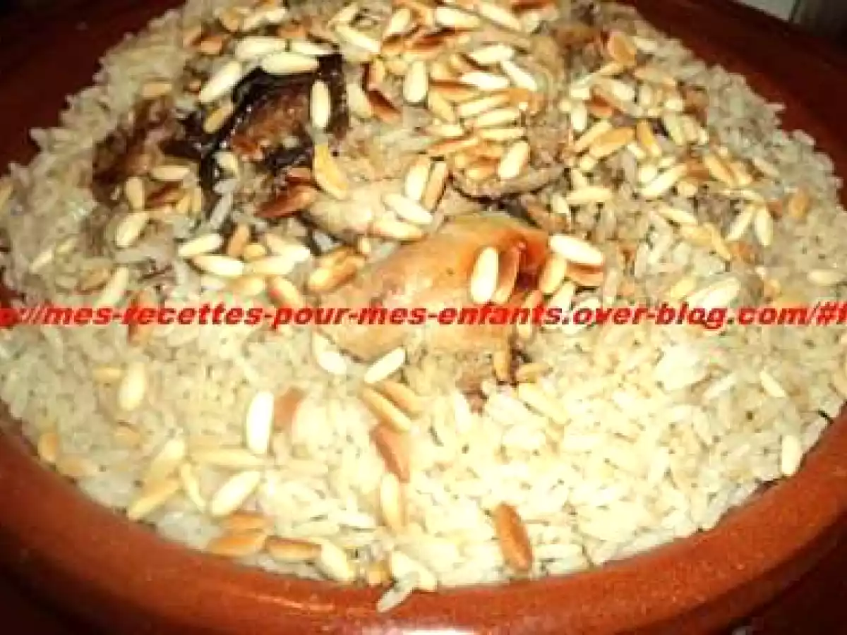 Maklouba aux deux viandes et aux aubergines (Syrie)