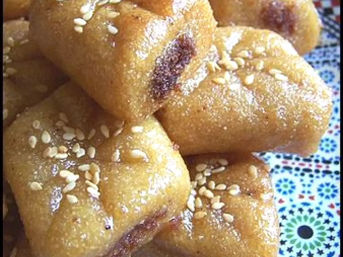 Makrouts el assal, les makrouts aux amandes - photo 4