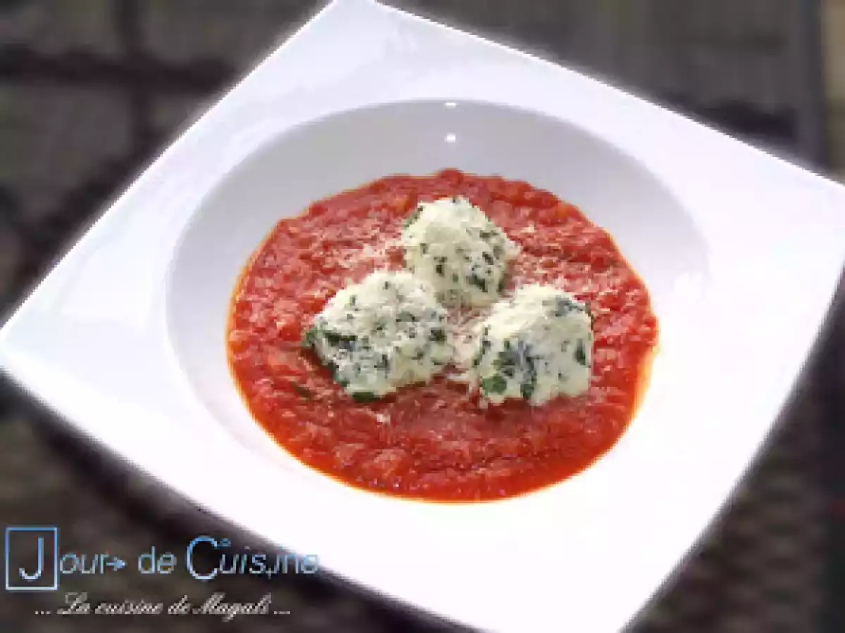 Malfatti à la ricotta et aux épinards - photo 2