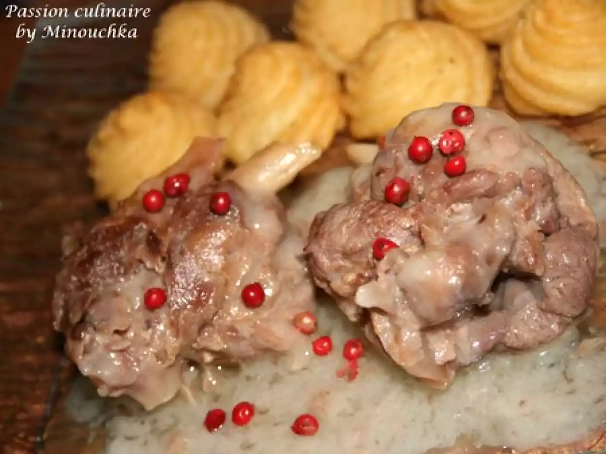 Manchons de canard au Porto et Pommes Duchesse - photo 3