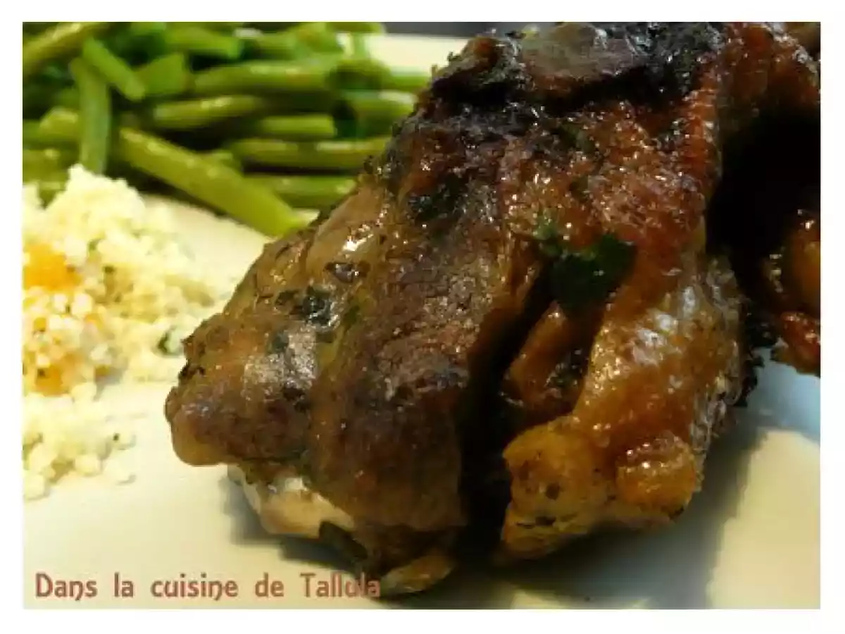Manchons de canard aux herbes