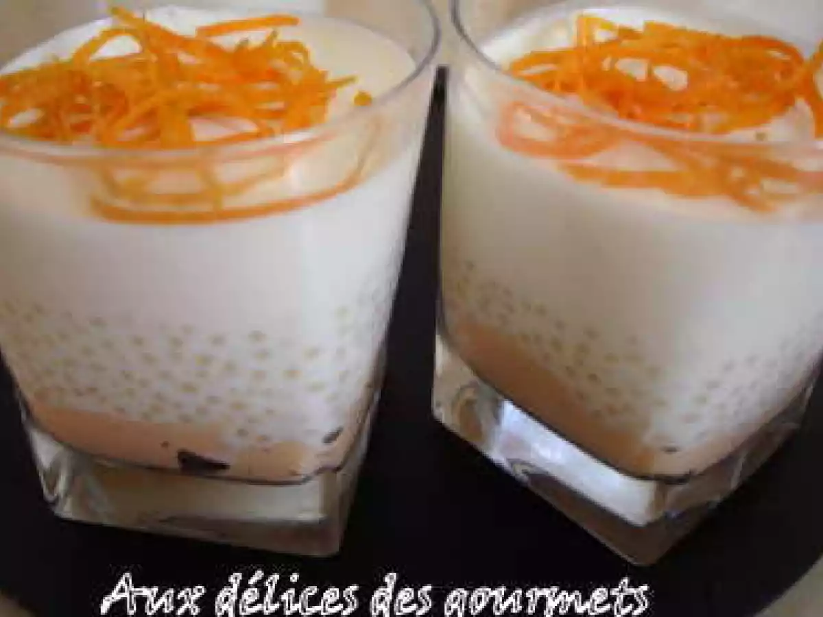 Mandarine curd et mousse au chocolat blanc - photo 3