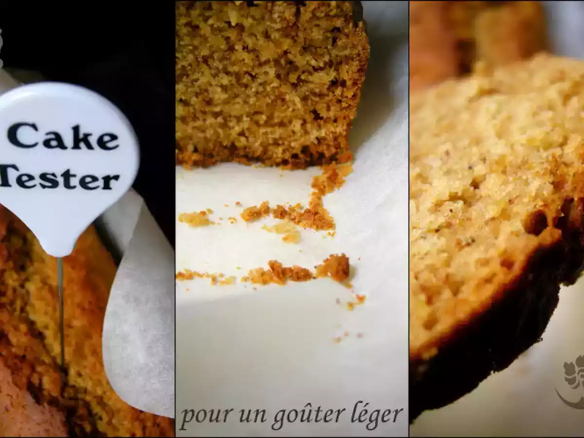 Mandarine & Poudre d'épices ...pour un gateau léger