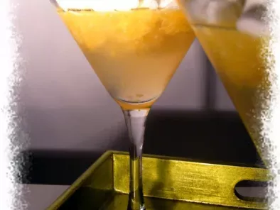 Mandarines à la gelée de champagne