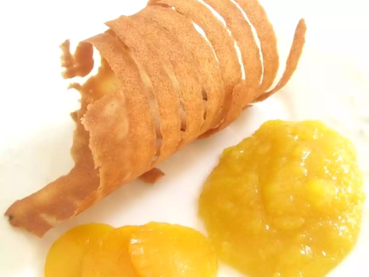 Mangue confite sur sablés, à la manière d'Anne-Sophie Pic - photo 4