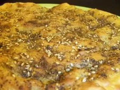 Mannouché b'zaatar (galette libanaise)