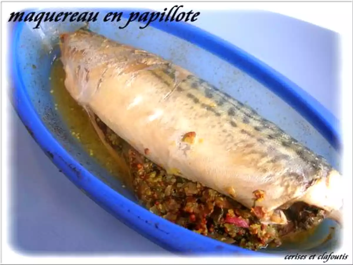 MAQUEREAUX AUX HERBES EN PAPILLOTES