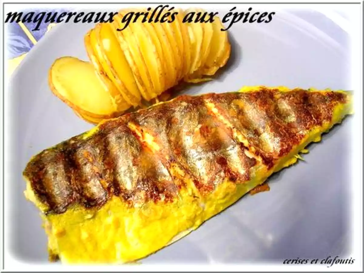 MAQUEREAUX GRILLES AUX EPICES