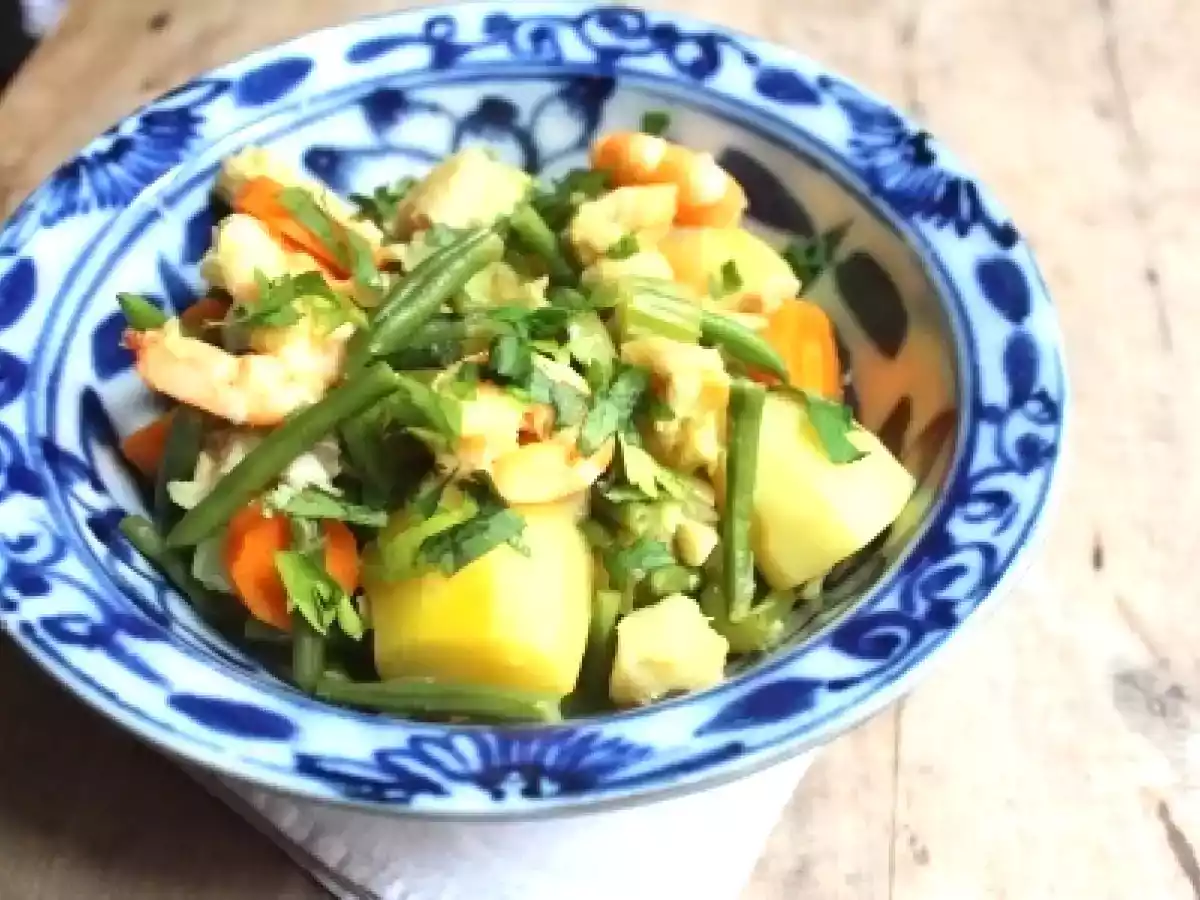 Marmite de la mer aux légumes