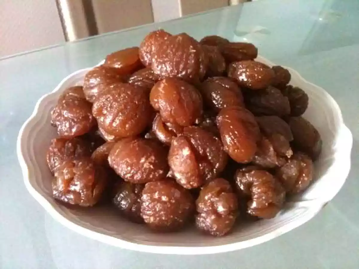 Marrons glacés maison