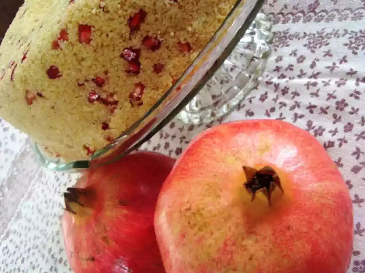Masfouf be'rrommène ( couscous sucré aux grenades) - photo 2