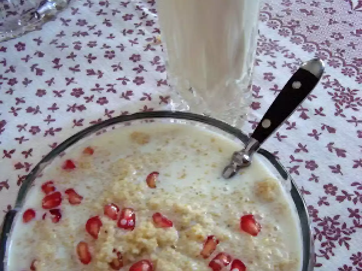 Masfouf be'rrommène ( couscous sucré aux grenades) - photo 6