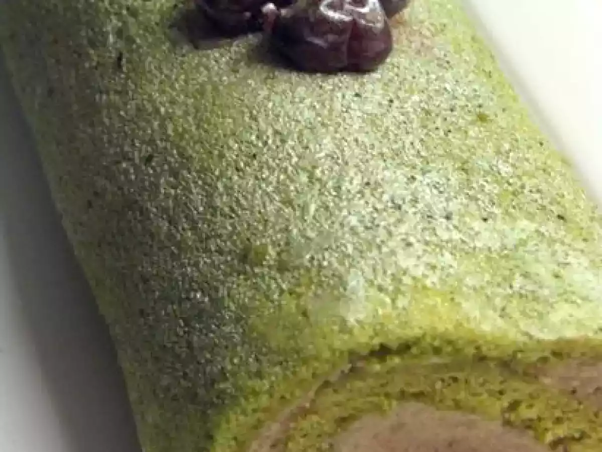 Matcha, marron, amarena : trio irrésistible pour une bûche - photo 2