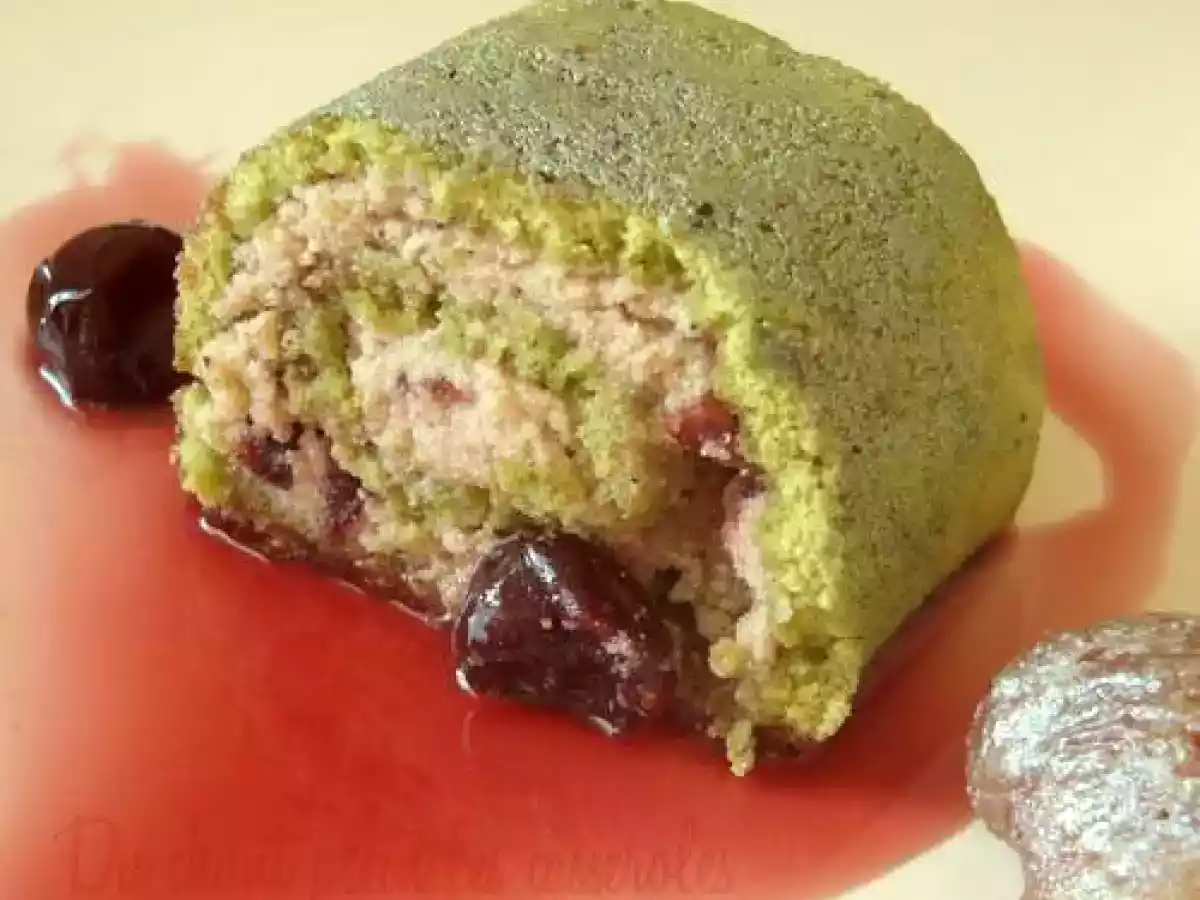 Matcha, marron, amarena : trio irrésistible pour une bûche - photo 3