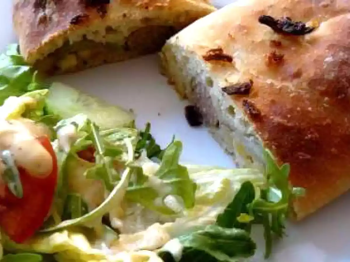 Mbriulate, spécialité sicilienne (Petit pain farci) - photo 4