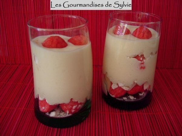 recette tiramisu fraise tagada meringue