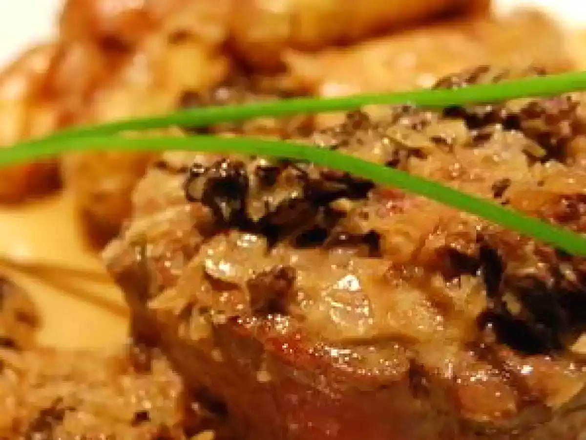 Médaillon de boeuf aux morilles et marsala - Mon réveillon avec Jamie