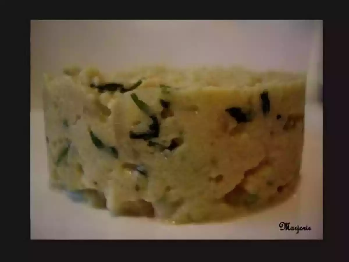 Médaillon de choux fleur au curry