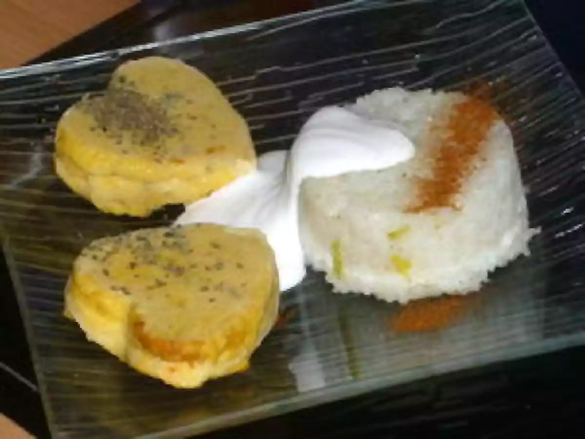 Médaillon de poisson aux légumes et riz thaï, sauce citronnée