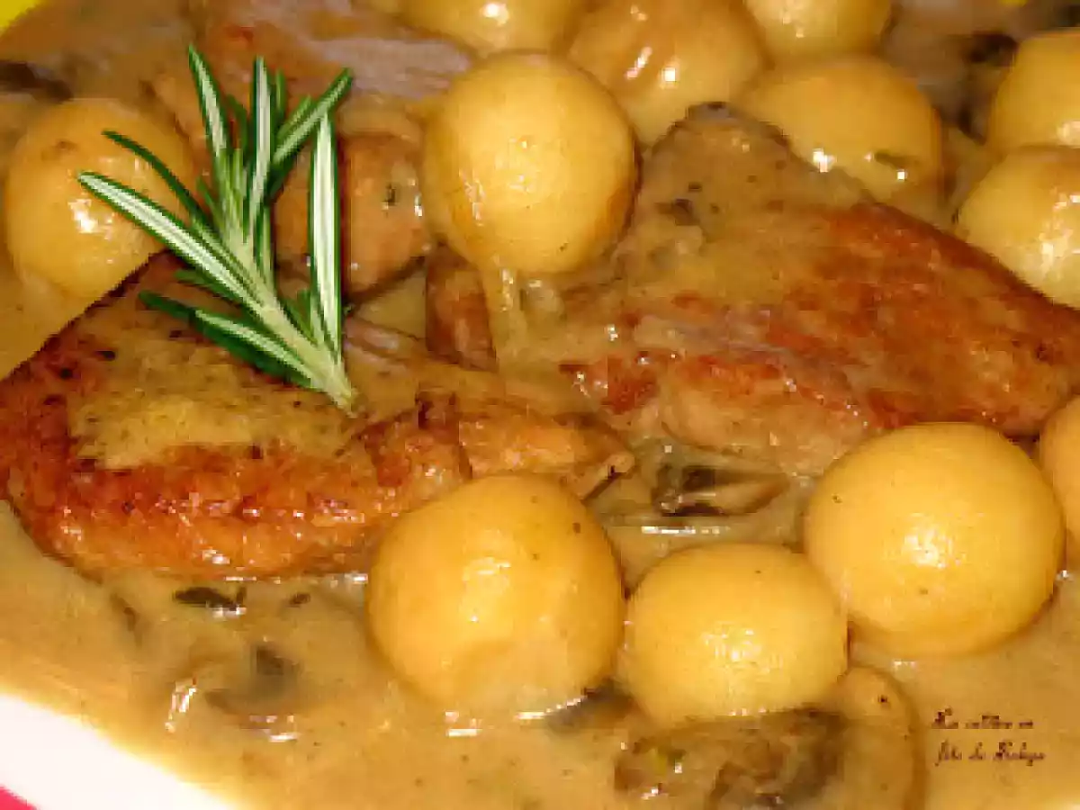 Médaillons de Porc aux Champignons, Dijon et Miel - photo 2