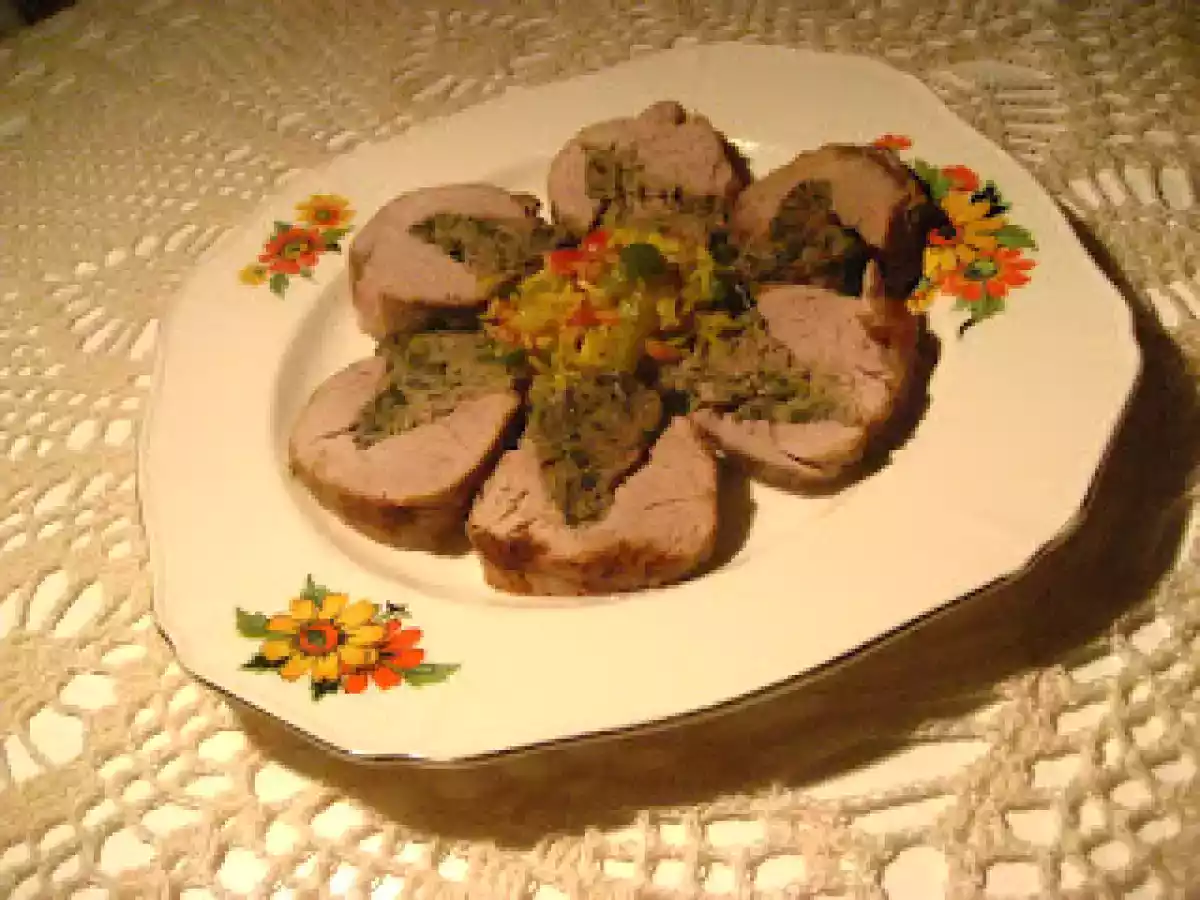 Médaillons de porc farcis aux épinards - photo 2