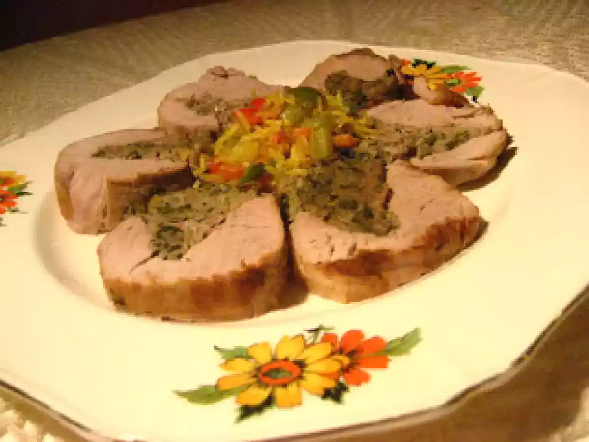 Médaillons de porc farcis aux épinards - photo 3