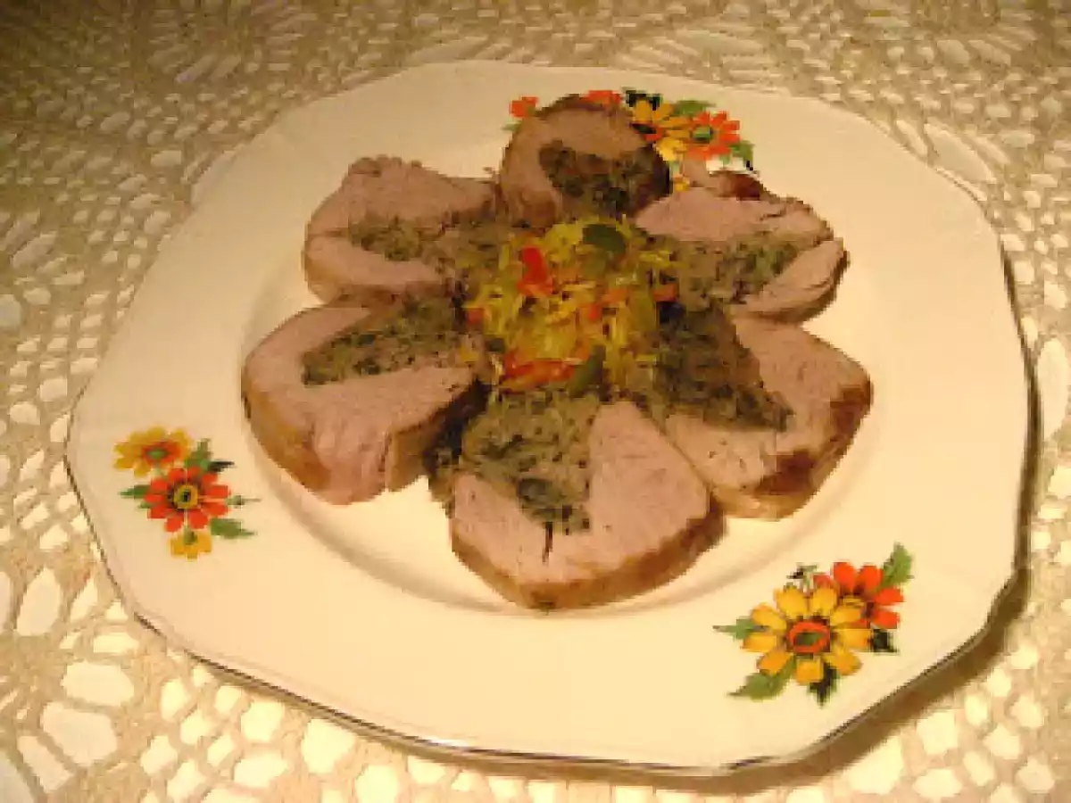 Médaillons de porc farcis aux épinards - photo 4