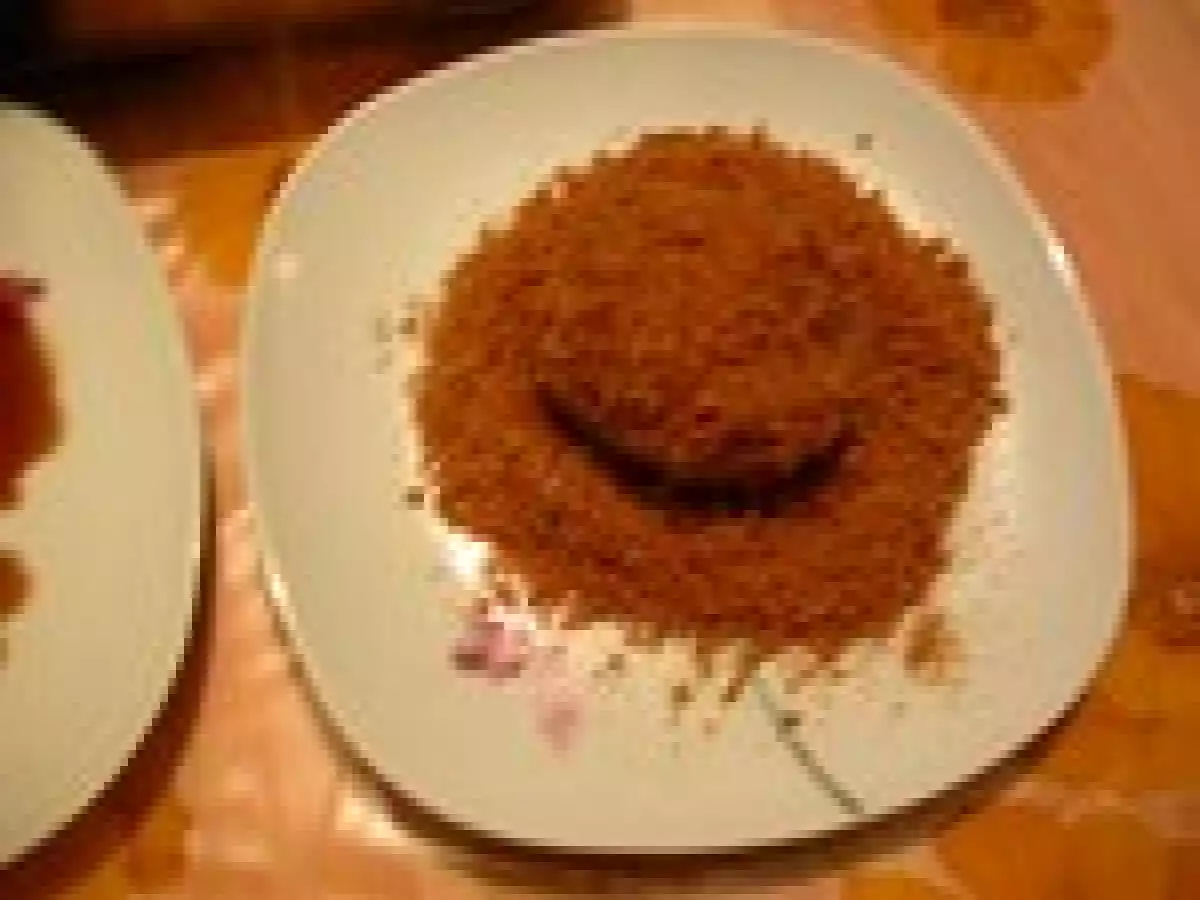 Médaillons Sole et Noix de St Jacques panés au Pain d'Epices et au vinaigre Balsamique - photo 6