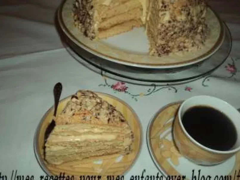 Medovnik gâteau au miel (Tchèque ), photo 1