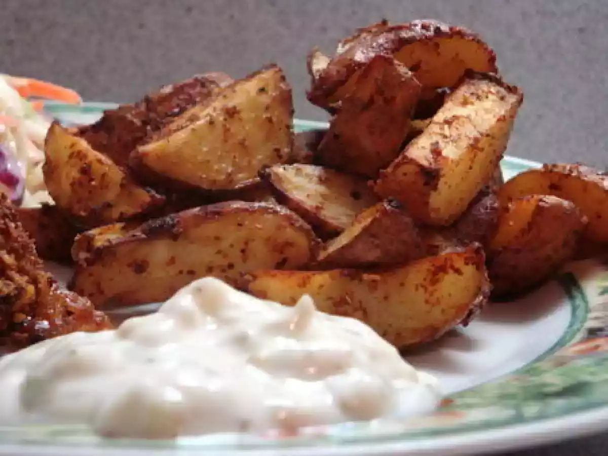 Meilleurs que les potatoes deluxes du Mc Do ... ou les wedges et leur sauce crémeuse