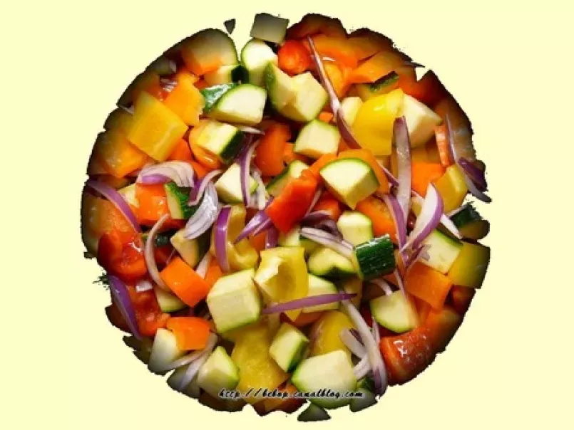 Mélange de légumes confits au four - photo 3