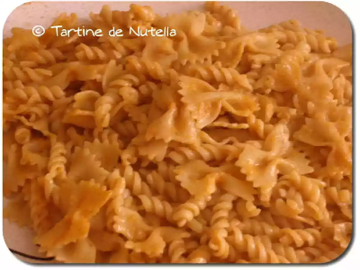 Mélange de pâtes sauce aux légumes - photo 2