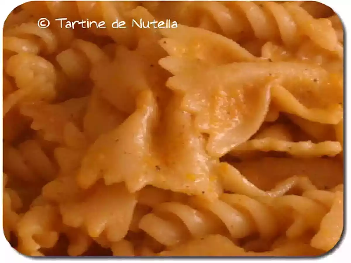 Mélange de pâtes sauce aux légumes - photo 3