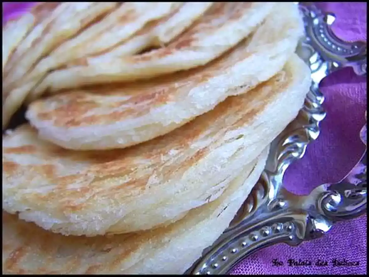 Mellouis, galettes feuilletées ( Maroc ) - en étapes -