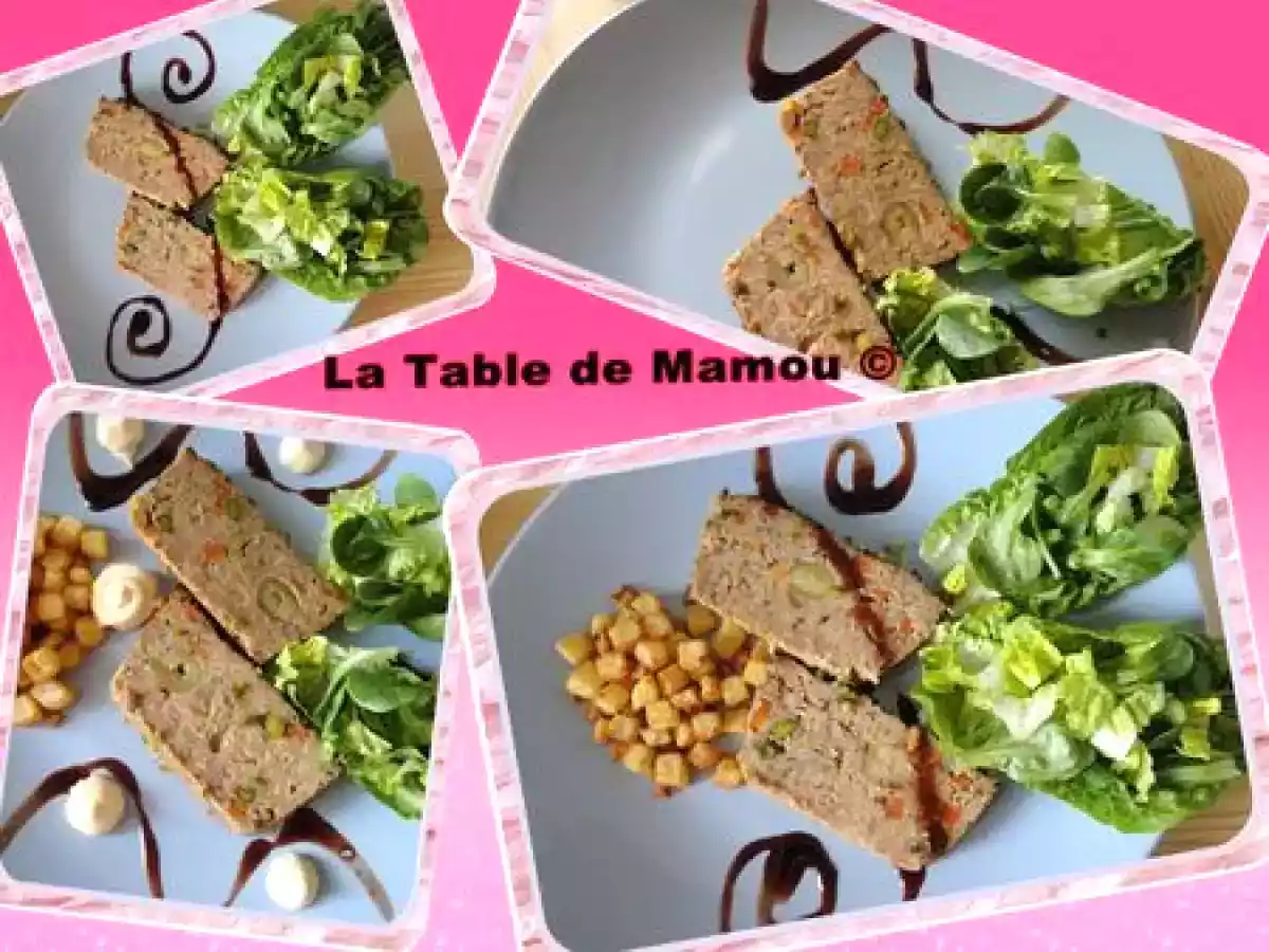 Mendiant salé ou pain de viande