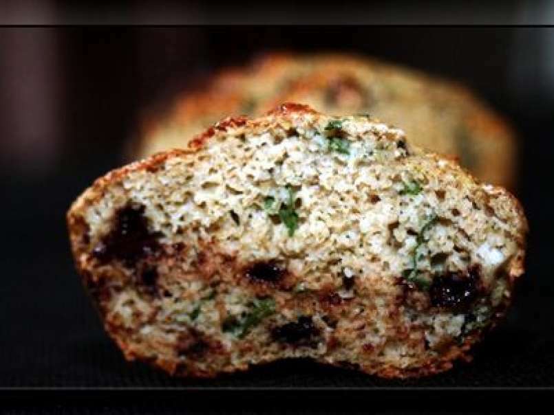 Menthe fraîche et chocolat pour des muffins d'avoine - photo 2