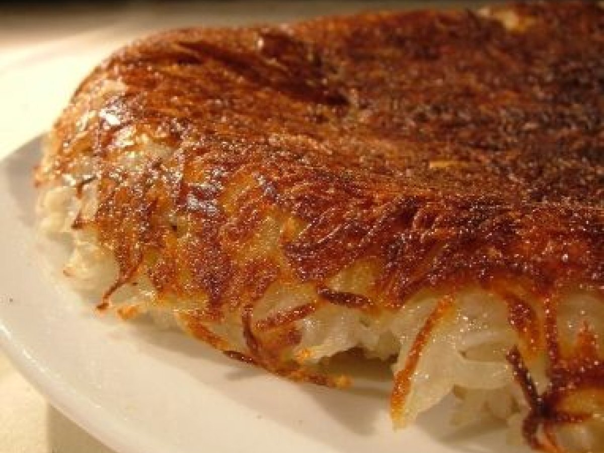 Recette lyonnaise : crique de pommes de terre