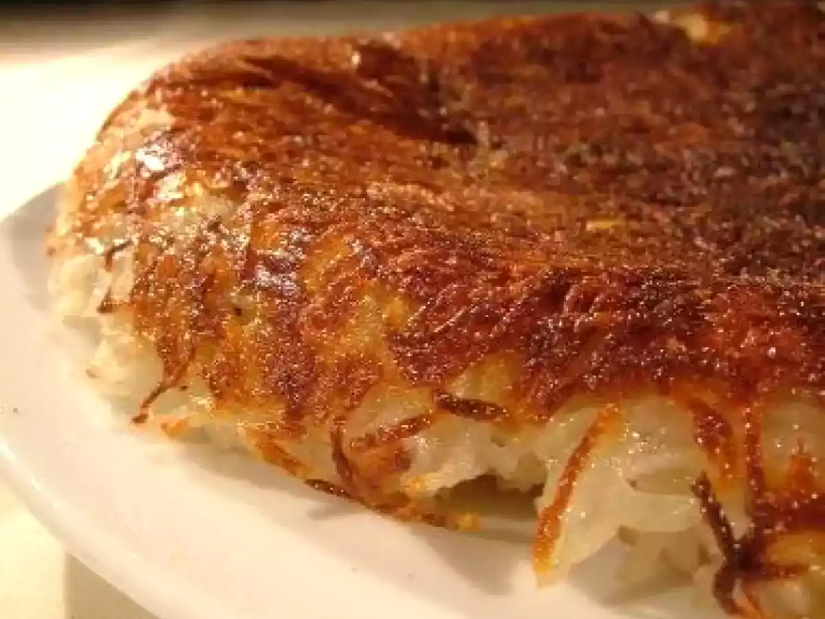 Menu des gones recettes lyonnaises : crique de pommes de terre