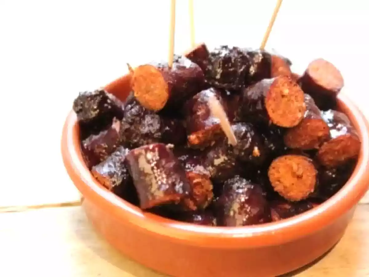 Merguez au vin rouge