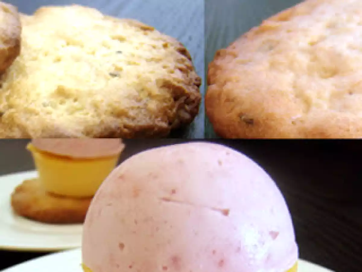 Meringue au coeur de citron et framboise.... - photo 2