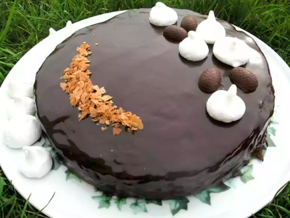 Meringue d'automne de P. Hermé à peine revisitée.. la perfection !