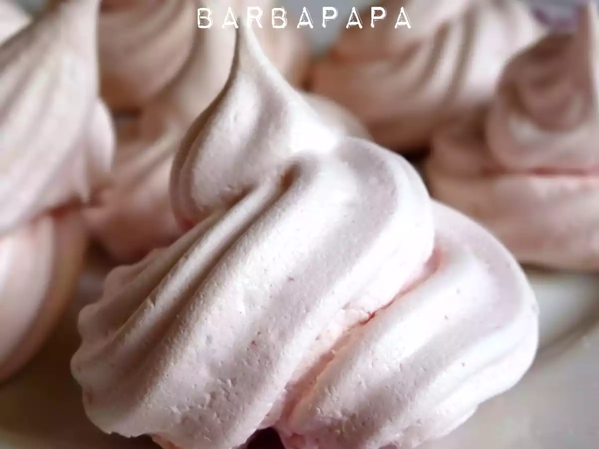Meringues au sirop de Barbapapa